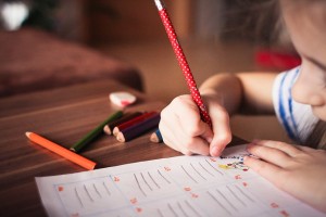 child schoolwork