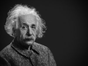 Photo of Albert Einstein