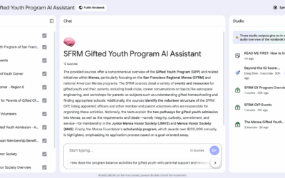 Welcome to Our Gifted Youth Program’s AI Asssistant