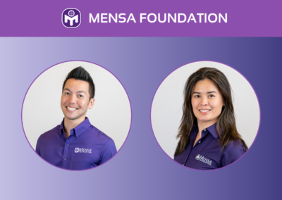 Nguyen Pham and Billie Lee – The Mensa Foundation’s Study of Unmet Needs